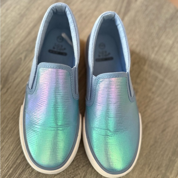 2 Pair - Girls - Size 1 - Cat & Jack Sandal, Lilly & Dan Slip On - Picture 5 of 8